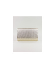 Pochete Dourada de Senhora com Textura