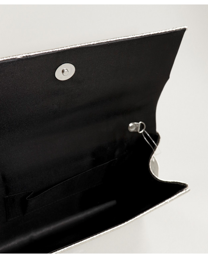 Pochete Dourada de Senhora com Textura