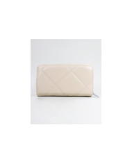Damas Taupe Wallet con costuras