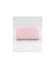 Ladies Pink Wallet with Seams
