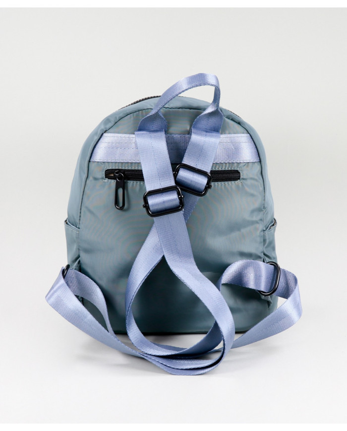 Mochila Azul de Senhora Acolchoada