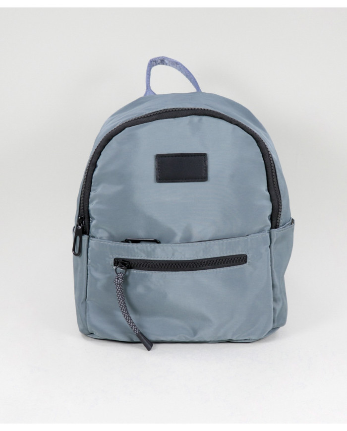 Mochila Azul de Senhora Acolchoada