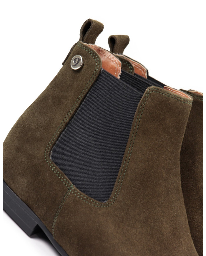 Bota Verde Rasa Ginova de Elástico