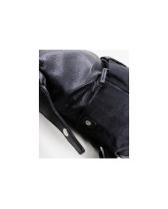 Damas Mochila negra con bolsillos exteriores