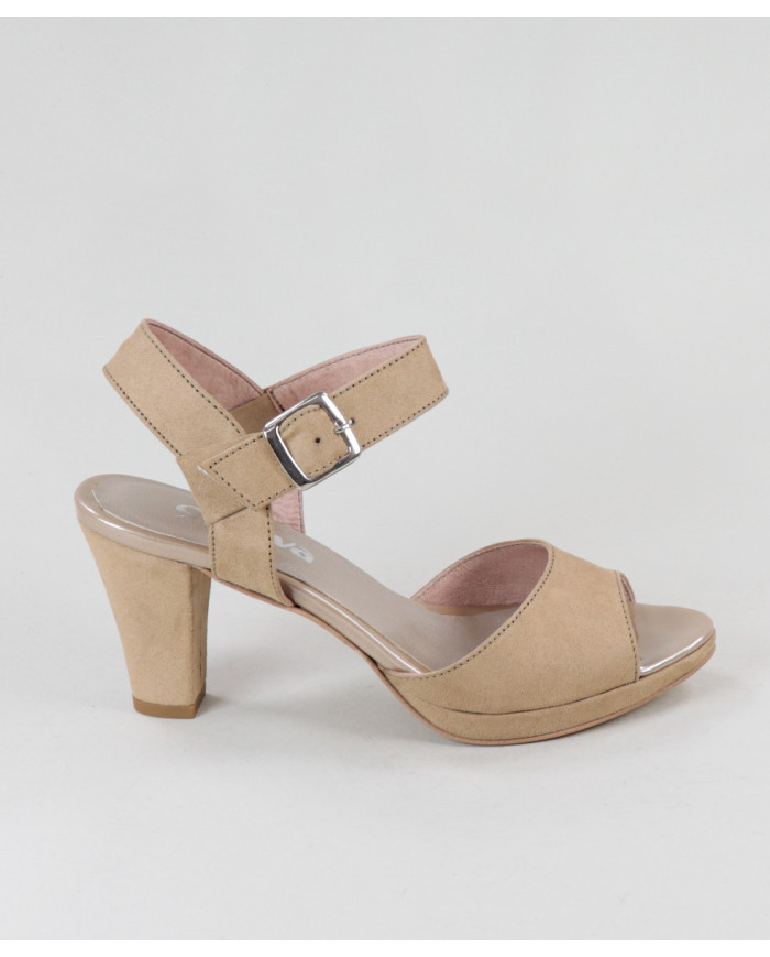 Sandalias de la Sra. Ginova con Apertar Strip