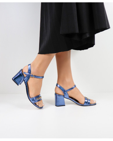 Sandalias de Senhora Ginova con Tira Decorada