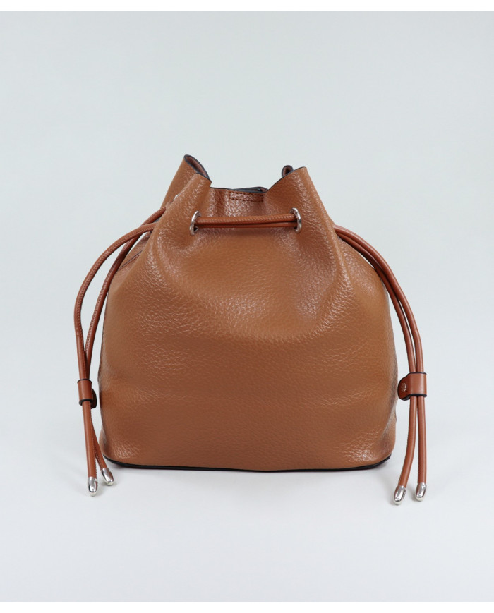 Mala Camel de Senhora com Bolsa Interior