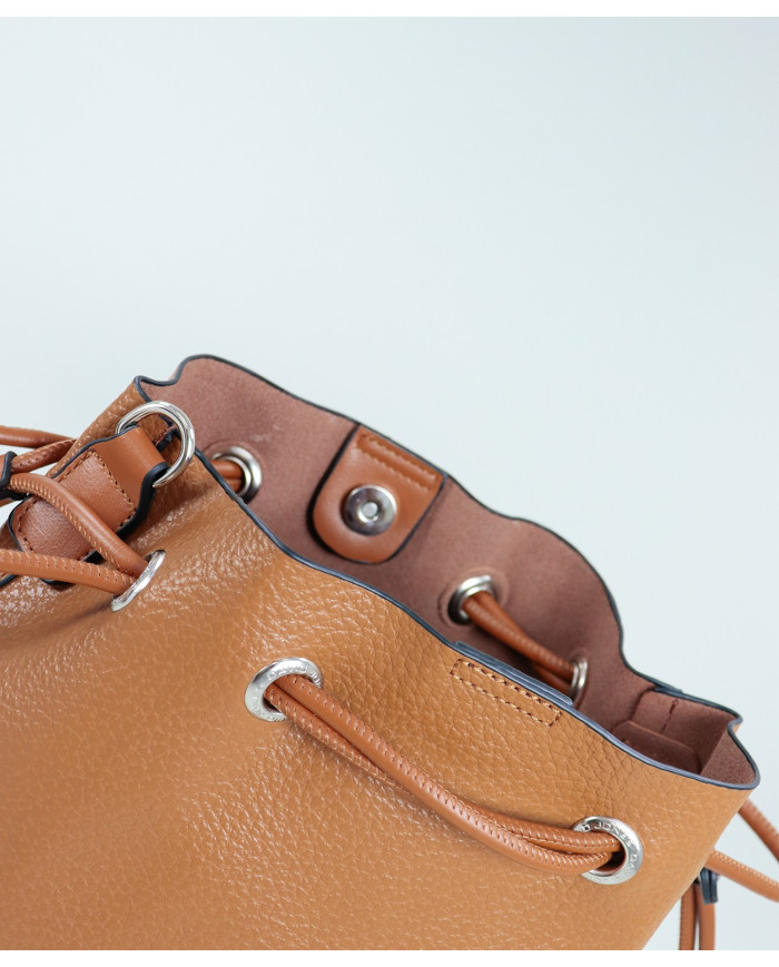 Ladies Camel Bag with Interior Bag