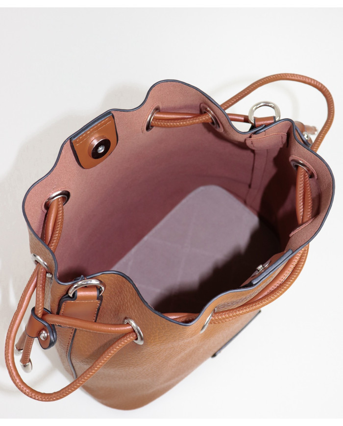 Ladies Camel Bag with Interior Bag