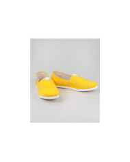 Alpercatas Amarelas de Senhora Ginova with Elastic