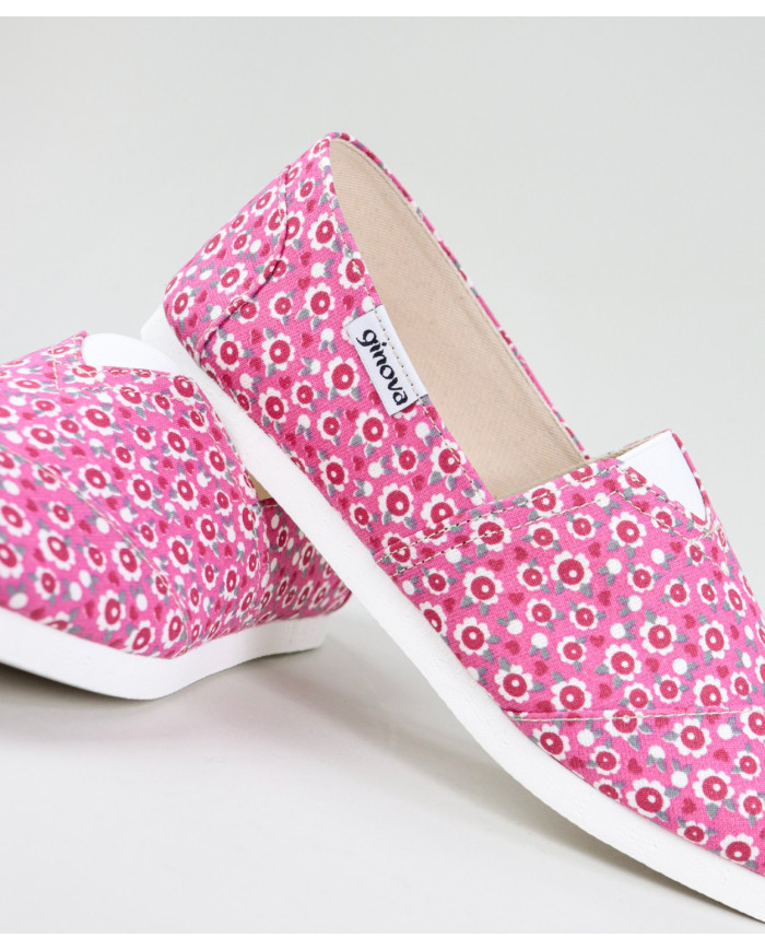 Alpercatas Rosa de Senhora Ginova à Flores