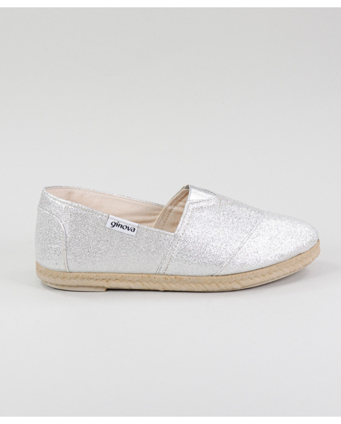 Alpercatas de Senhora Ginova con Brillo