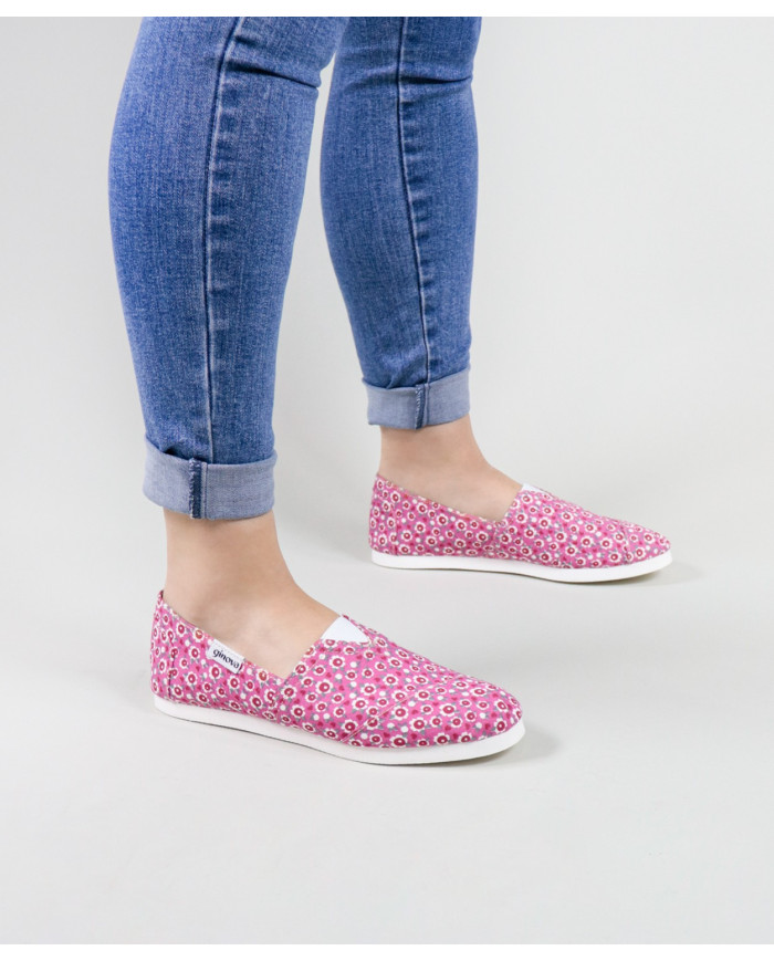 Alpercatas Rosa de Senhora Ginova à Flores