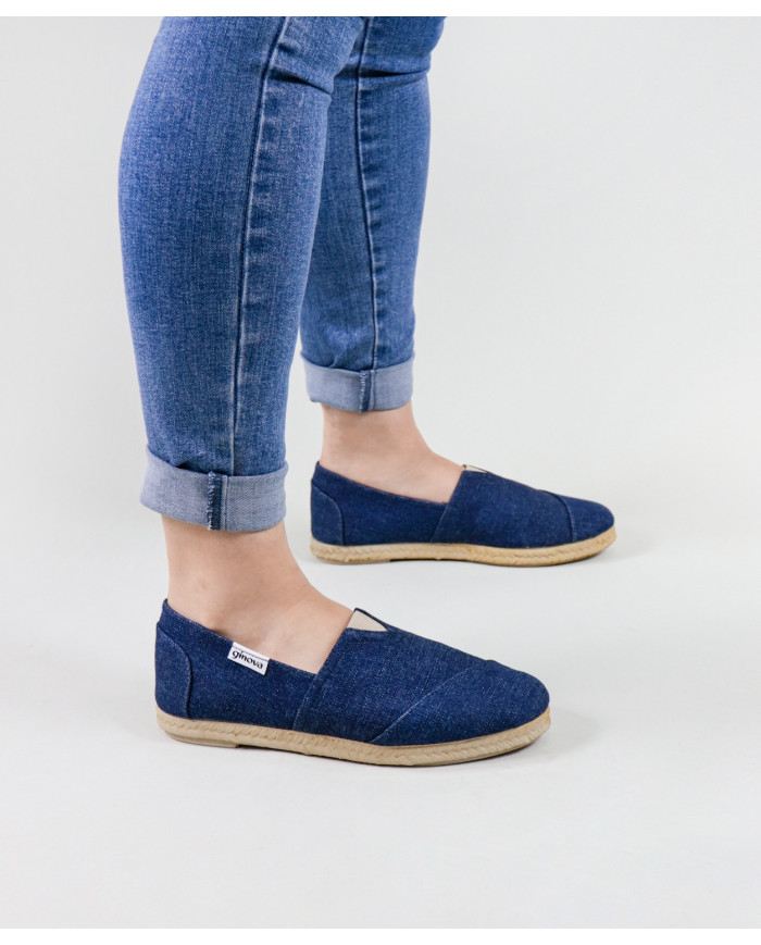 Blue Alpercatas de Senhora Ginova in Ganga