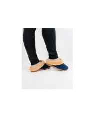 Women's Comfortable Blue Ginova Slippers