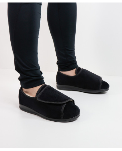 Pantufas Ginova de Pelo com Velcro