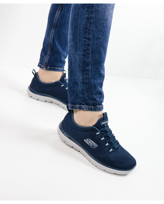 Blue Skechers of Man Louvin