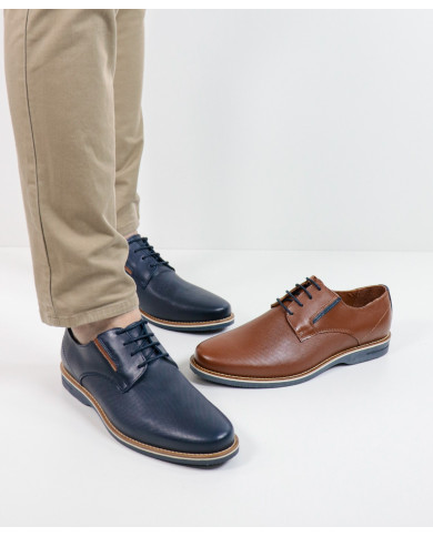 Ginova Man Zapatos sobre la piel