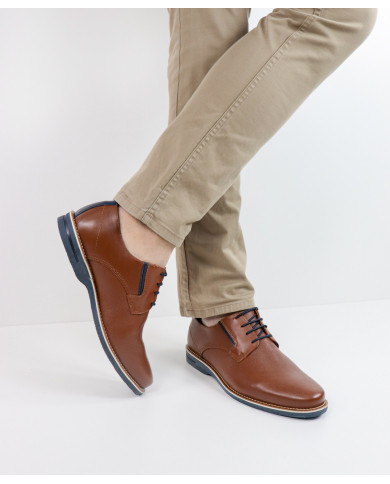 Ginova Man Zapatos sobre la piel