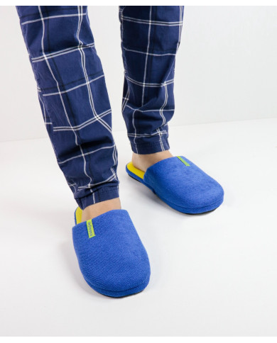 Chinelos de Quarto de Homem com Dois Tons
