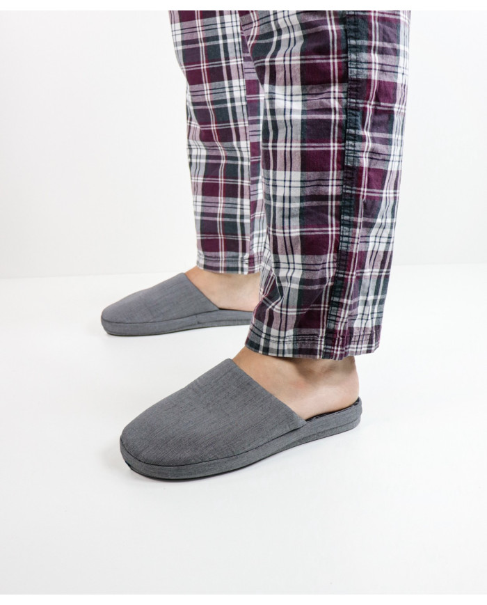 Chinelos de Quarto DeFonseca Cinza de Homem