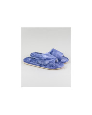 Blue DeFonseca de Senhora Bedroom Slippers Open to the Front