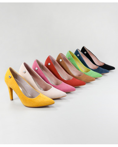 Stilettos by Senhora Ginova in Camurça