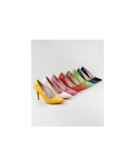 Stilettos de Senhora Ginova em Camurça