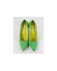 Stilettos de Senhora Ginova en Camurça