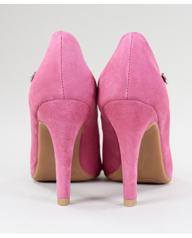 Stilettos de Senhora Ginova en Camurça