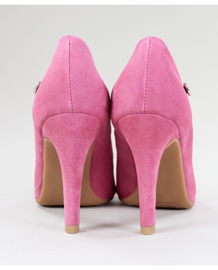 Stilettos de Senhora Ginova en Camurça