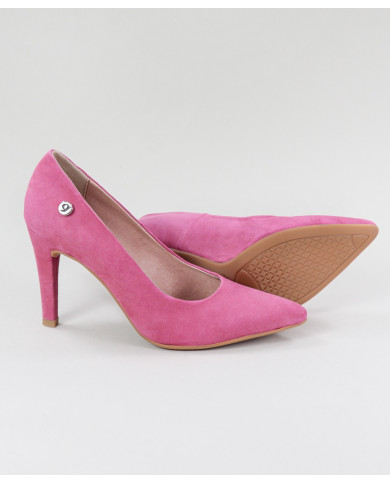 Stilettos de Senhora Ginova en Camurça