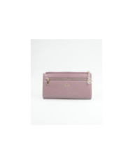 Lady's Old Pink Wallet with Front Clasp
