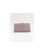 Lady's Old Pink Wallet with Front Clasp