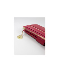 Ladies Red Wallet with Front Clasp