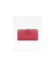 Ladies Red Wallet with Front Clasp