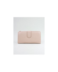 Ladies Pink Wallet with Front Clasp