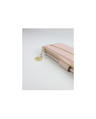 Señoras de la pared rosa con cierre frontal