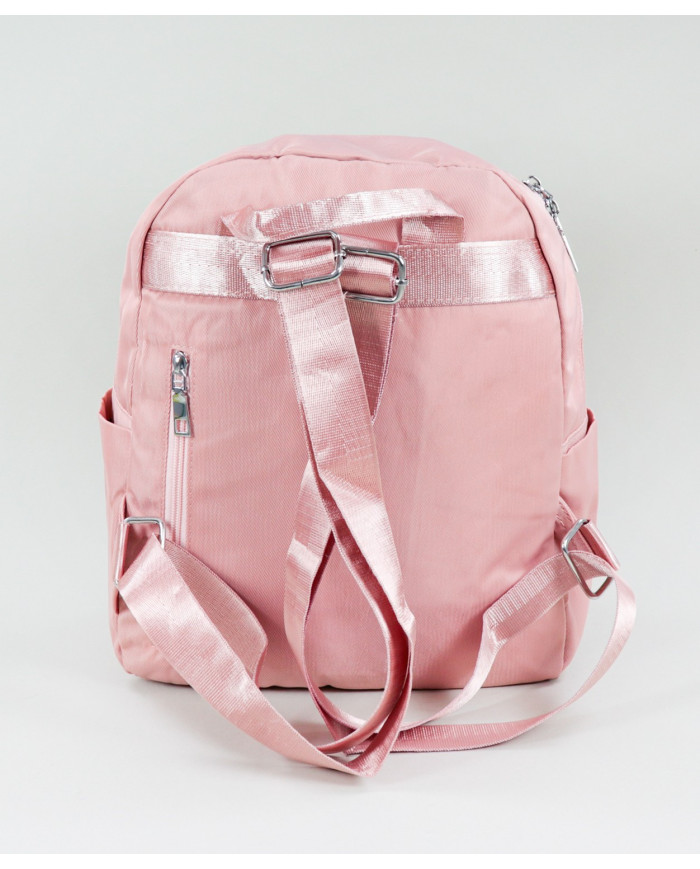 Ladies Pink Backpack with Sewing Pattern