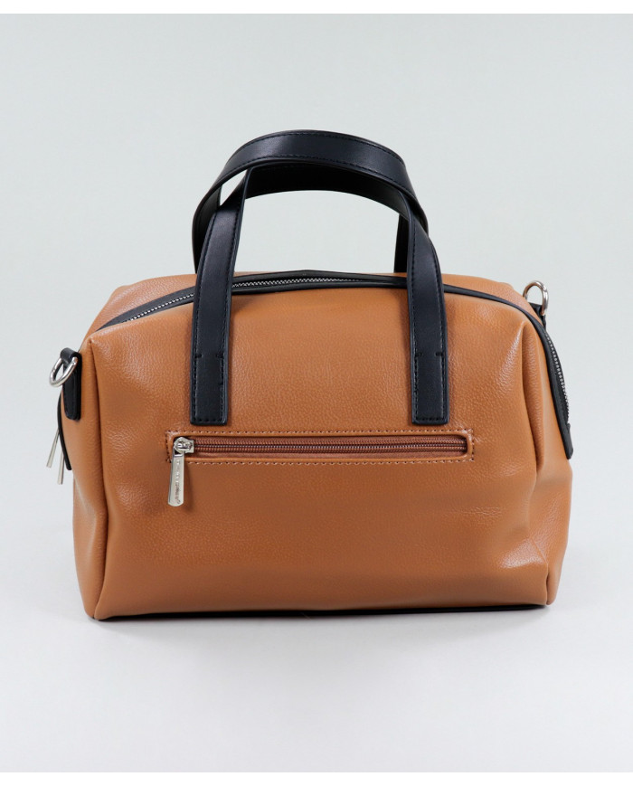 Lady Camel Bag with Removable Handle