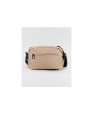 Women's Taupe Bag of Various Clasps in Nylon