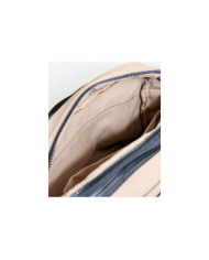 Mala Taupe de Senhora de Vários Fechos em Nylon