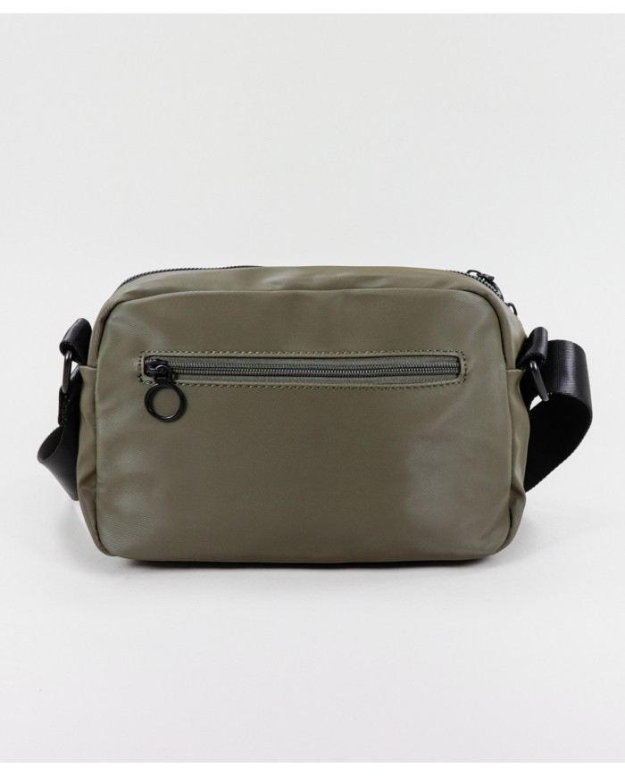 Lady Kaki Bolsa de varios broches en Nylon