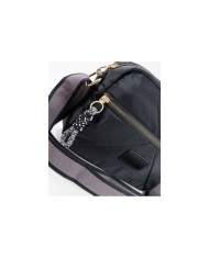 Lady's Black Mala with Wide Strap