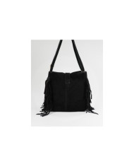 Lady's Black Suitcase with Oranges in Skin