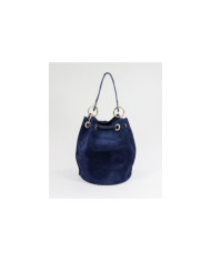 Blue Round Bucket Case in Skin