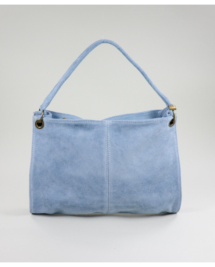 Lady's Blue Mala en Camurça