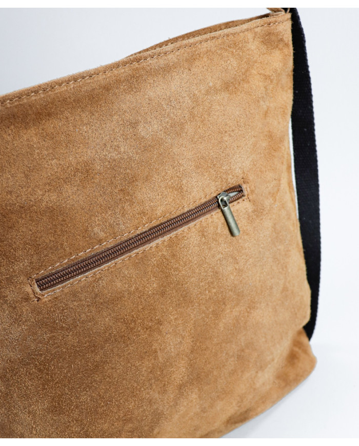 Camel Mala in Convertible Skin in Backpack