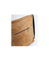 Mala Camel em Pele Convertível em Mochila