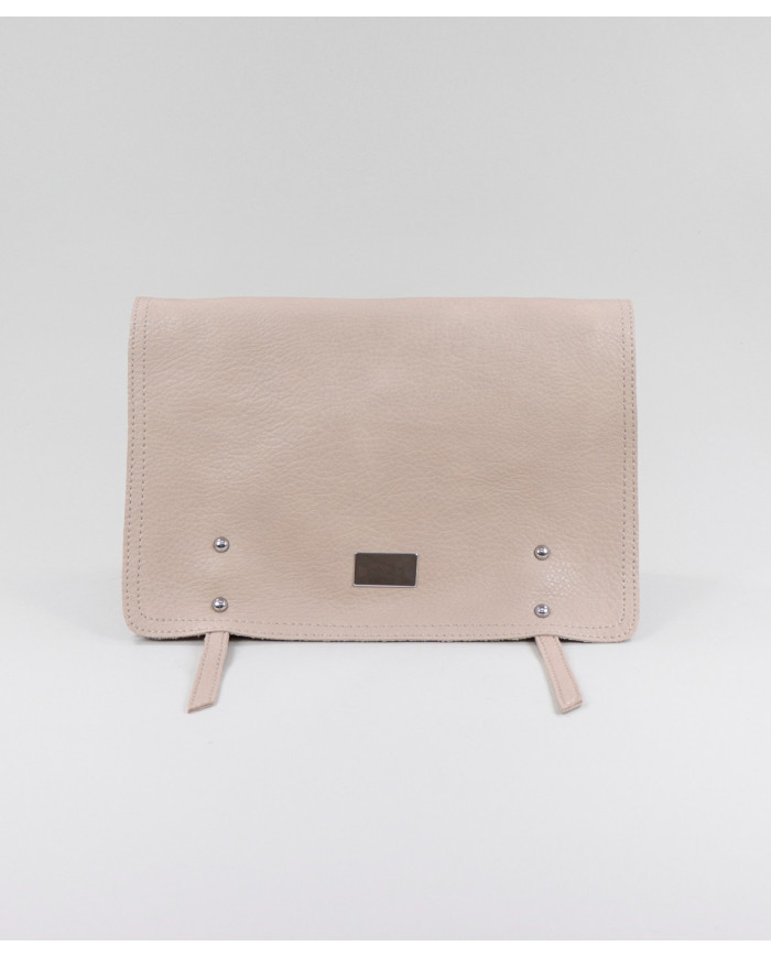 Lady Taupe Bolsa con particiones